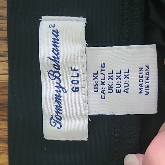 Tommy Bahama Golf Pants Womens XL Black Pull-On Pockets Lightweight Ankle - Picture 4 of 6